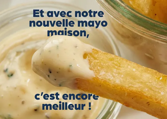 Visuel social media Restaurants Crocodile – frite mayonnaise maison