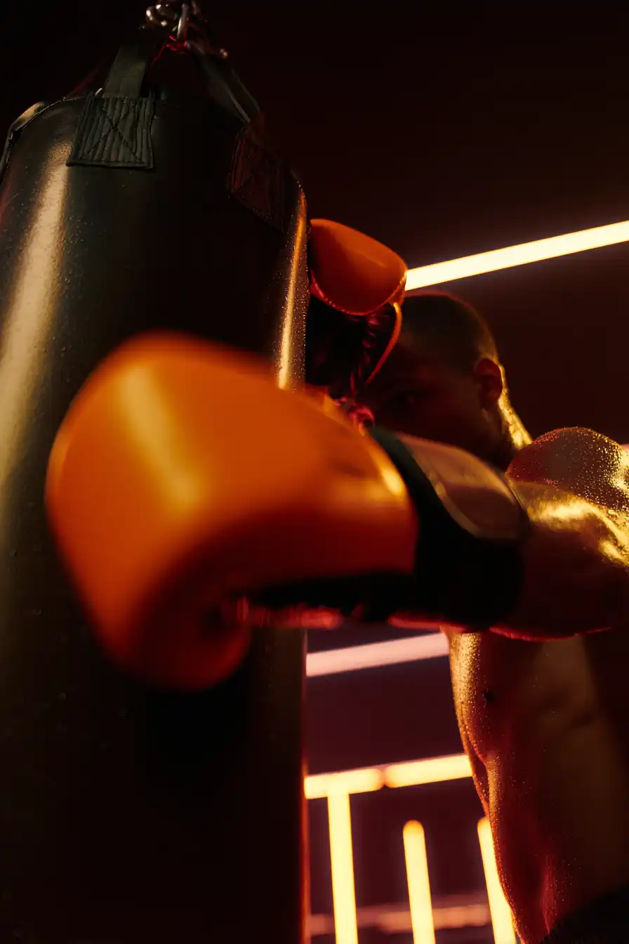 Visuel IA boxe — site L'Héritage Club