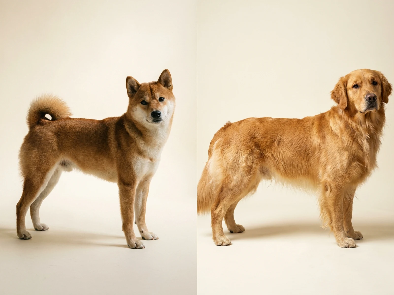 Le Poil — annuaire éditorial des races de chiens, shiba et golden retriever en studio